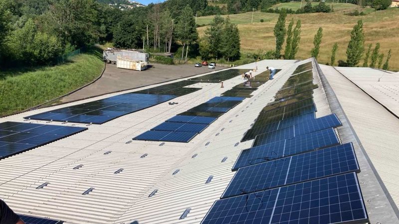 Copertura industriale - cantiere Madani Servizi EU