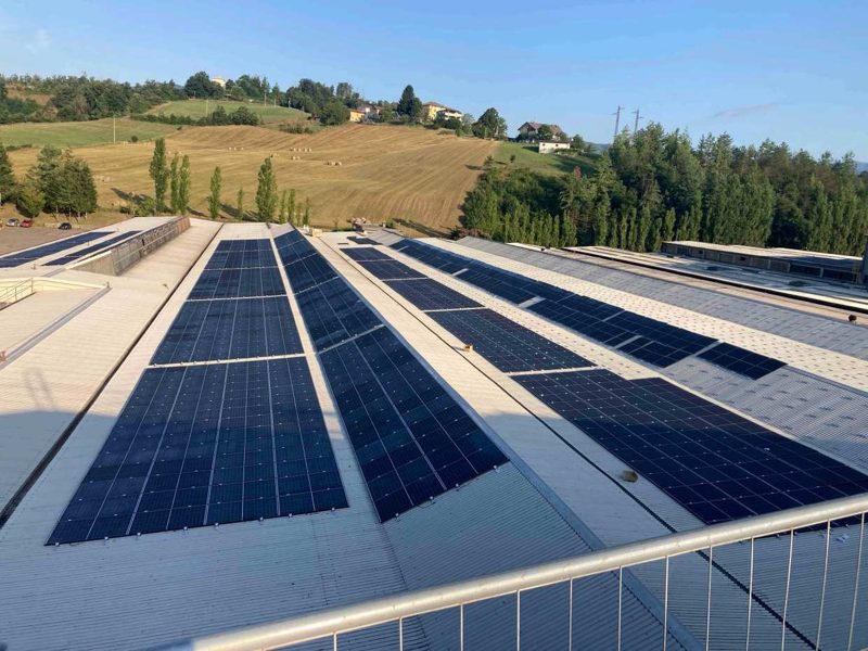Copertura industriale - cantiere Madani Servizi EU