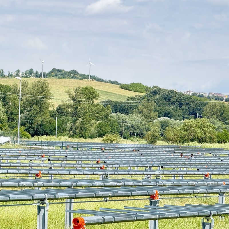 Impianto a terra - cantiere Madani Servizi EU